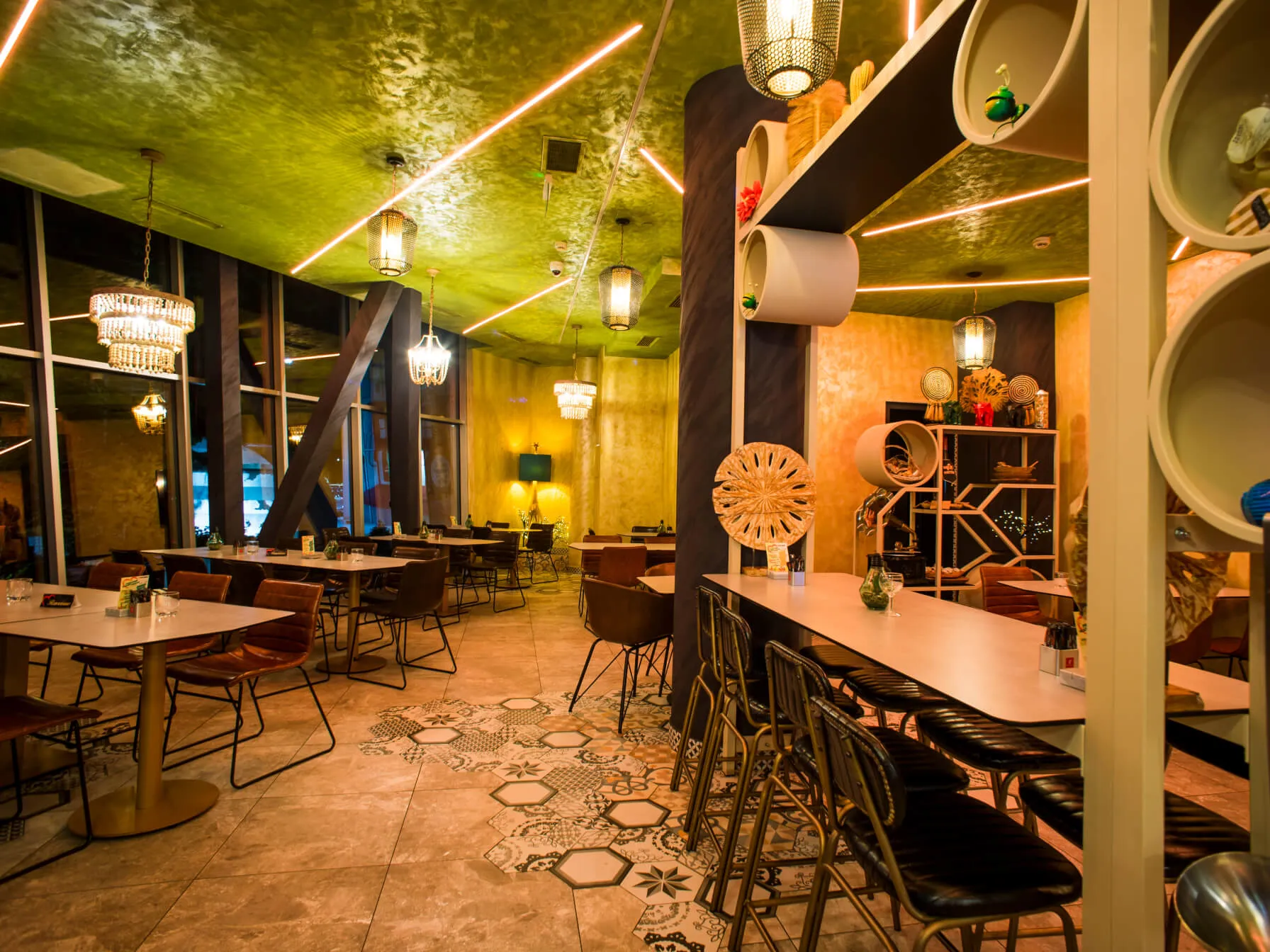 Inside
